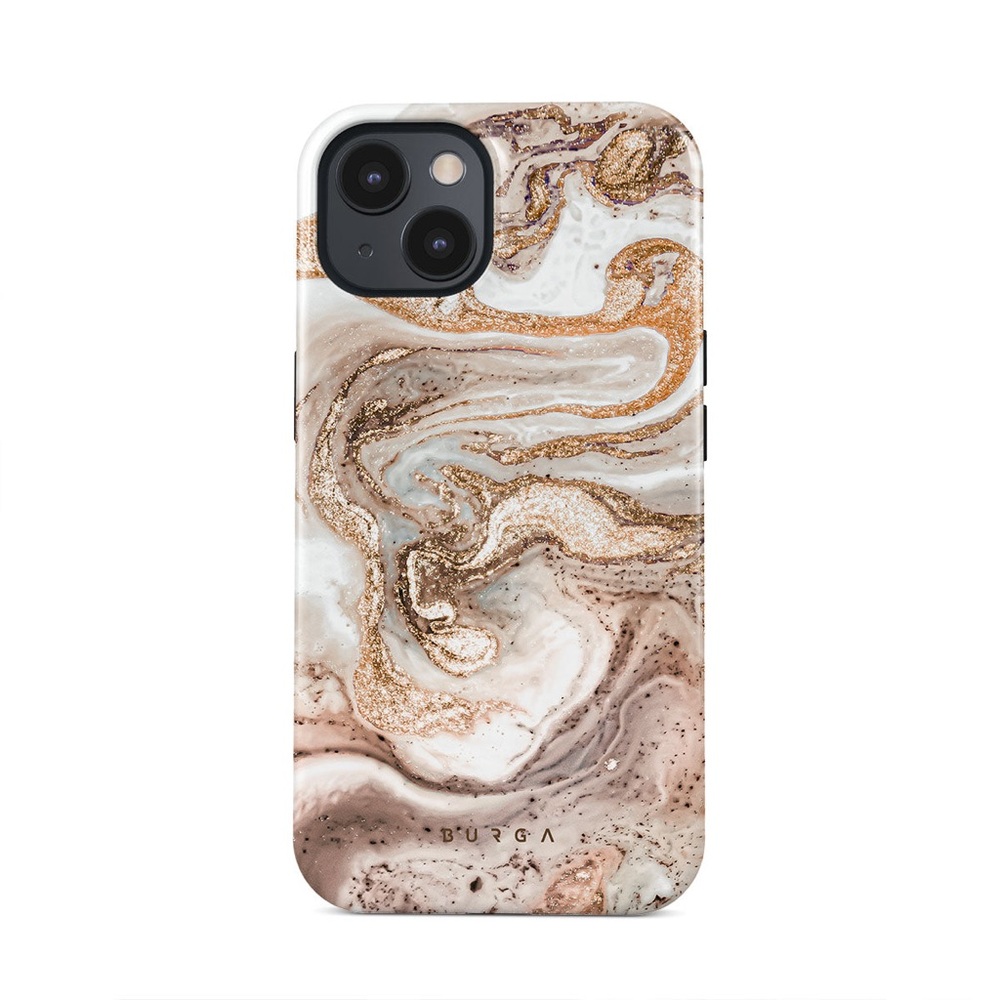 Never used! Burga “Cappuccino” - iPhone 12 Pro Max Case 
Gold marbled pattern